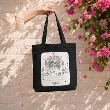 Pisces Tote Bag by Suryatra