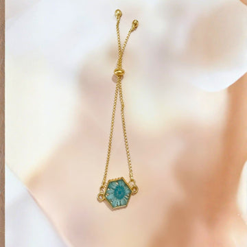 Eternal Bloom Adjustable Floral Bracelet by Suryatra