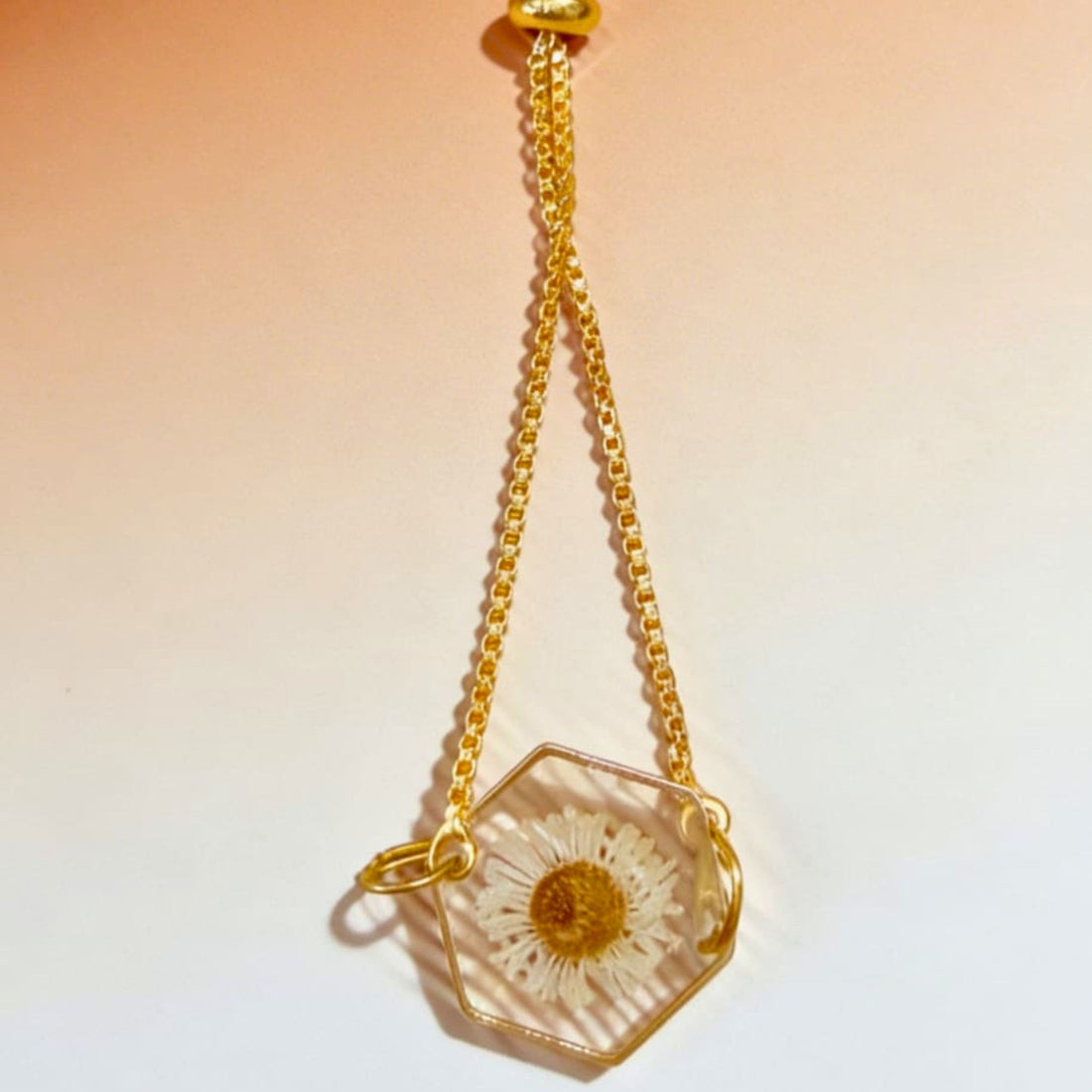 Daisy Bloom Adjustable Floral Bracelet by Suryatra