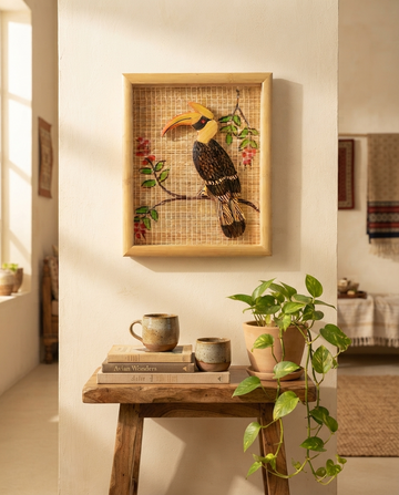 Vanrakshak – Guardian of the Forest | Handcrafted Bamboo Wall Art