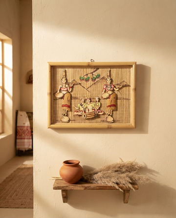 Hojagiri – The Art of Balance | Handcrafted Bamboo Wall Art