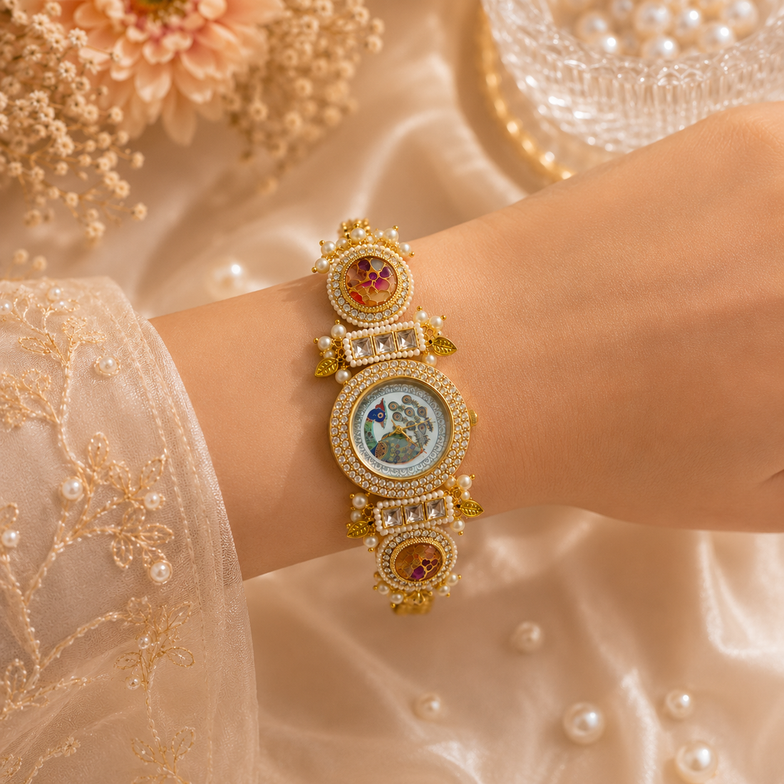 Peacock Royal Artisan Watch by Suryatra