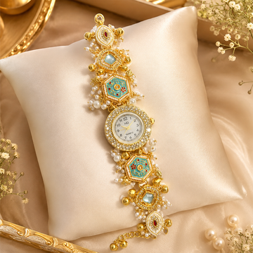Royal Meenakari Watch by Suryatra
