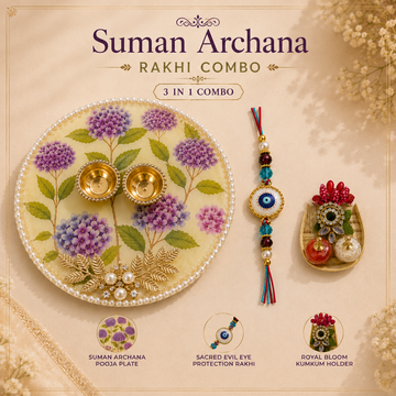 Suman Archana Rakhi Combo by Suryatra
