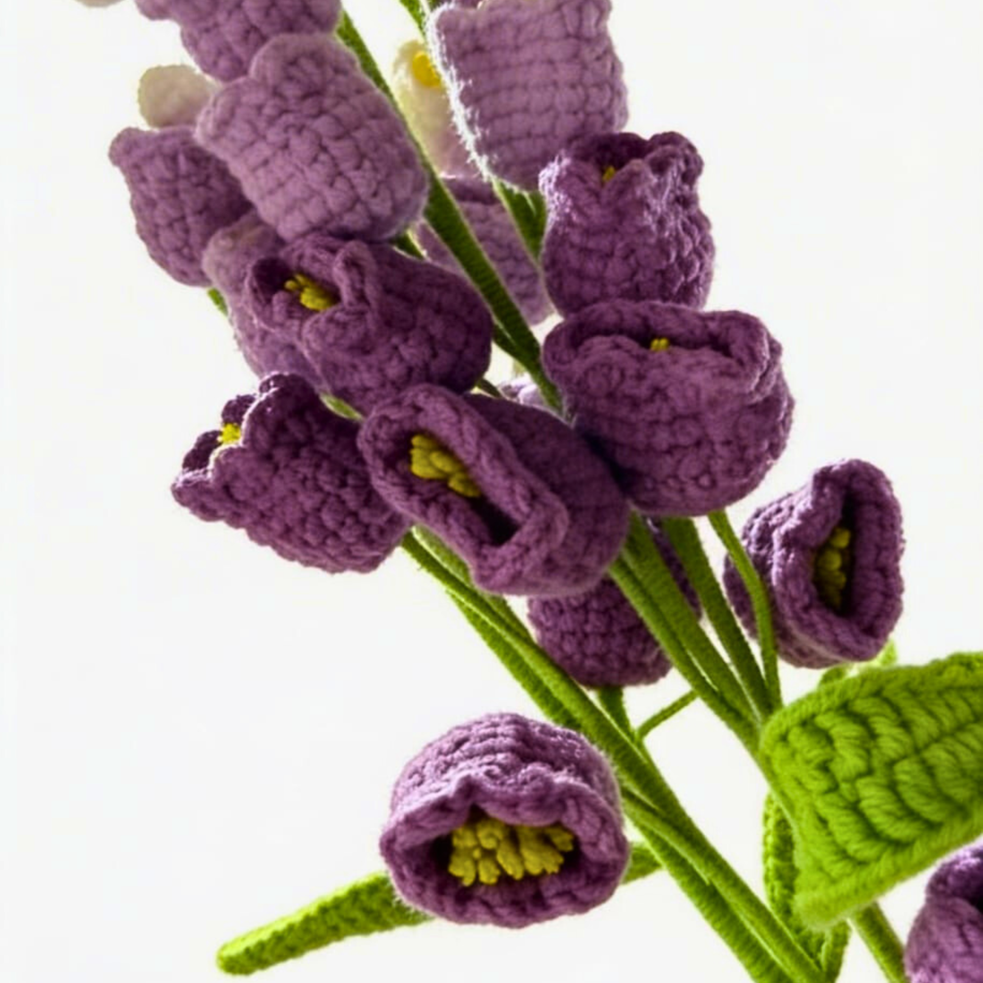 Lavender and Cream Bellflowers by Suryatra