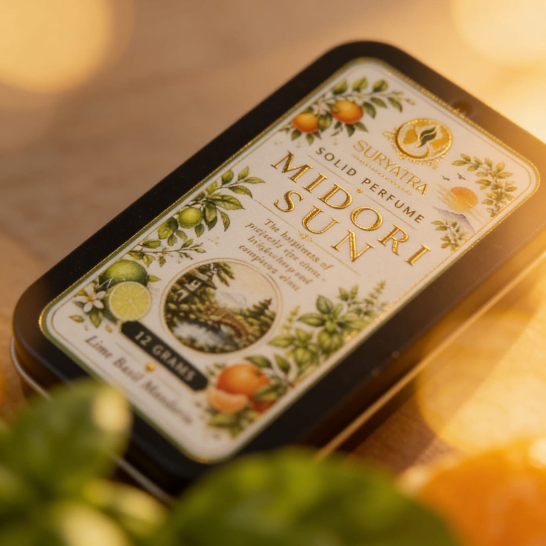 Midori Sun Solid Perfume by Suryatra