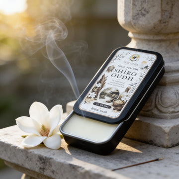Shiro Oudh Solid Perfume by Suryatra