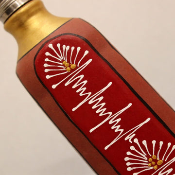 Crimson Rhythm Artisan Bottle by Suryatra