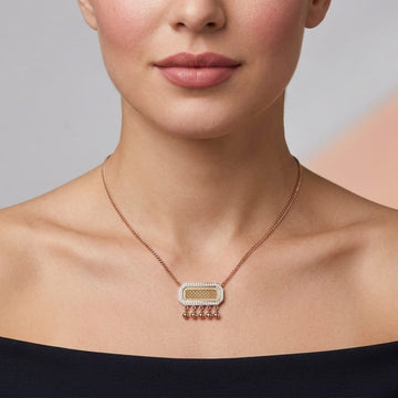 Azure Grace Pendant Necklace By Suryatra