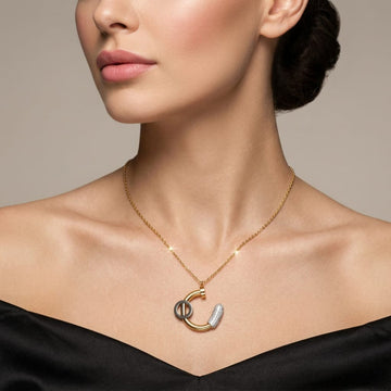 Celeste Loop Statement Necklace By Suryatra