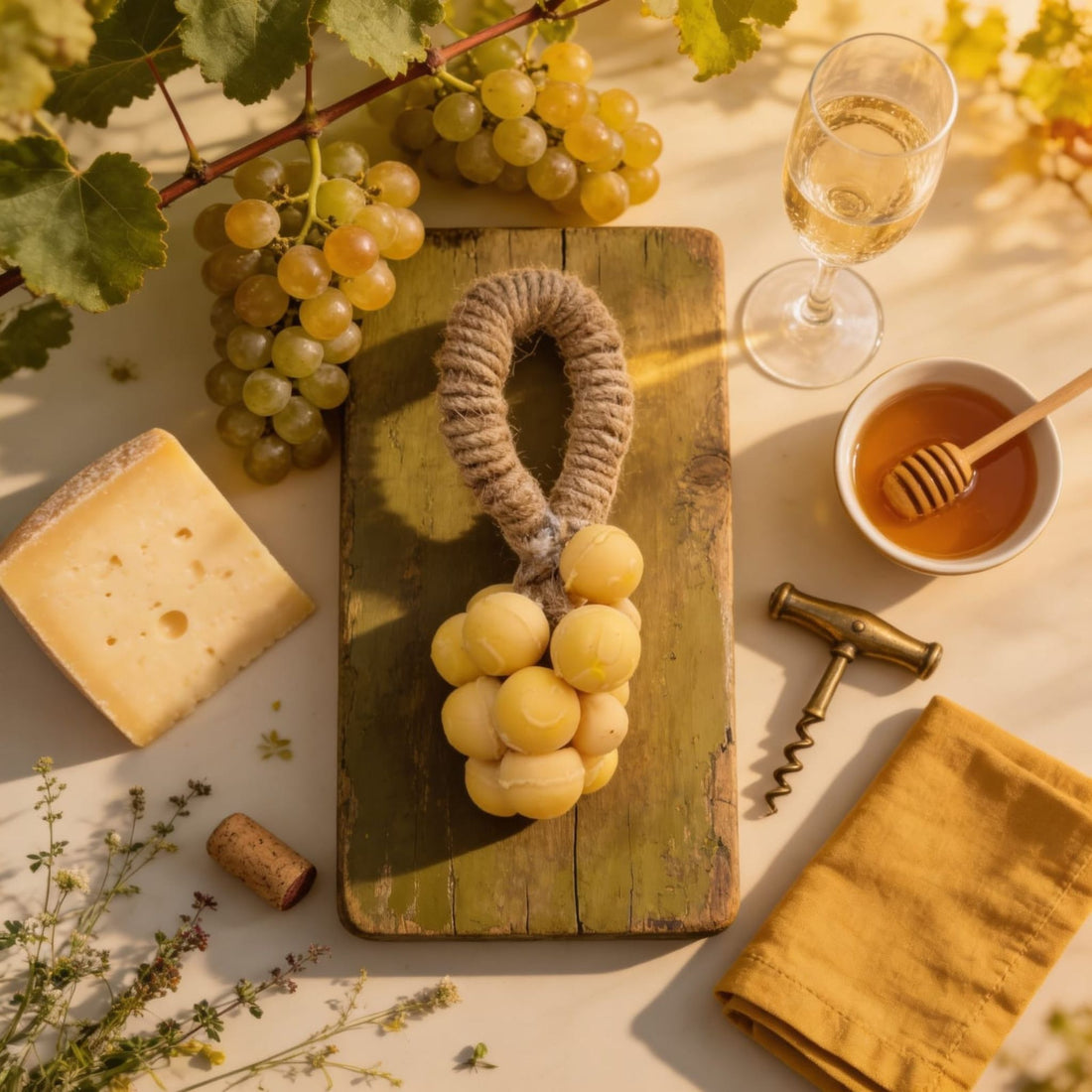 Olive Hanging Soap by Suryatra