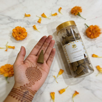 Dhoop Cones Sandalwood by Suryatra