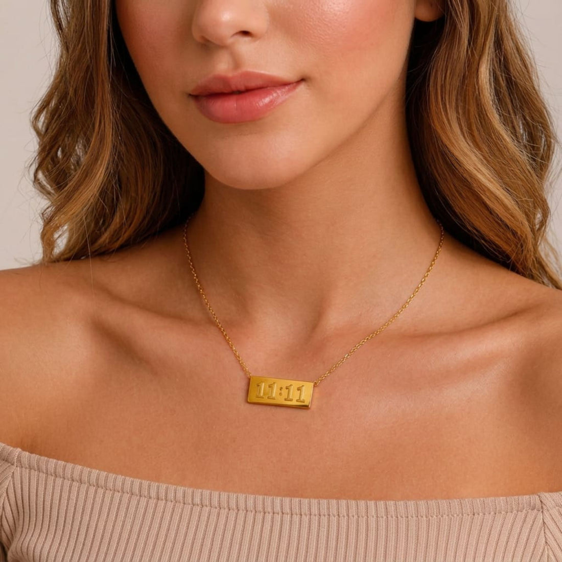 Angel Number 11:11 Necklace By Suryatra