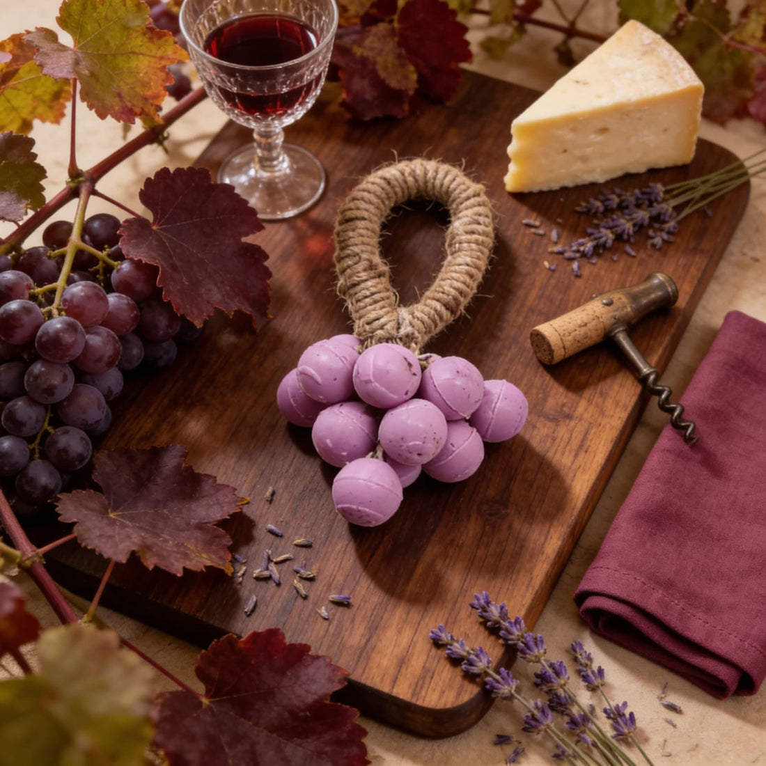 Vineyard Hanging Soap by Suryatra