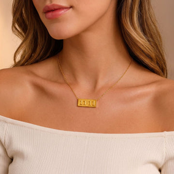 Angel Number 11:11 Necklace By Suryatra