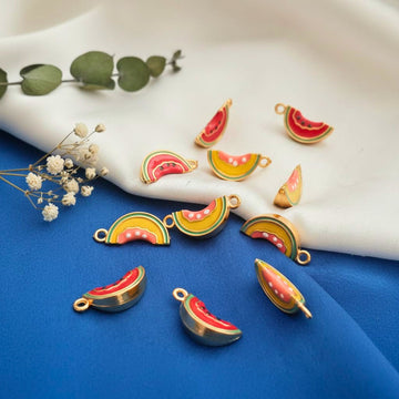 Watermelon Slice Charm Pendant by Suryatra