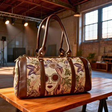 GYK Duffel Bag floral patterns by Suryatra