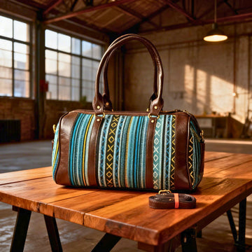 GYK Duffel Bag Ethnic Stripes by Suryatra