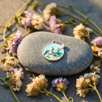 Serenity Dove Nature Pendant by Suryatra