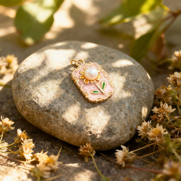 Bloom Pearl Pendant by Suryatra