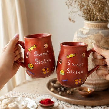 Sweet Sister Mug, Set of 2, by Suryatra
